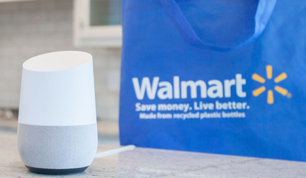 walmart now lets shoppers use voice commands with google assistant to order groceries
