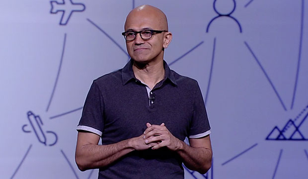 microsoft ceo satya nadella kicked off build 2018 in seattle