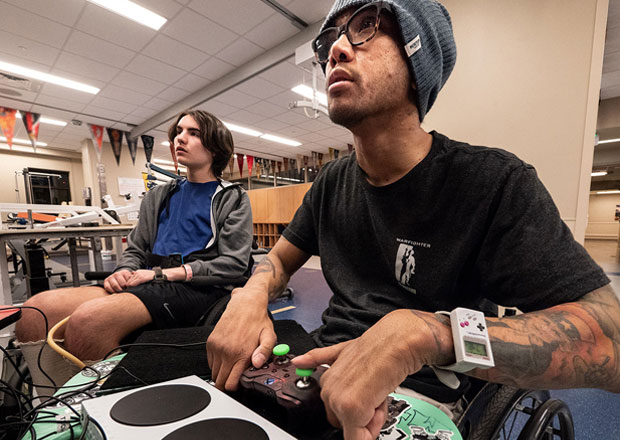 microsoft's new xbox adaptive controller offers a wide variety of customization options to gamers with disabilities