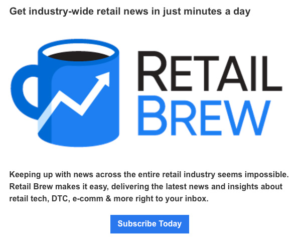 Stay up to date on the retail industry