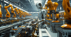 AI-robot-production-line